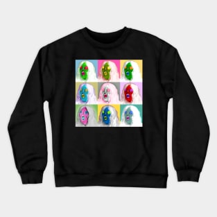 Queen of Snakes Pop Art Crewneck Sweatshirt